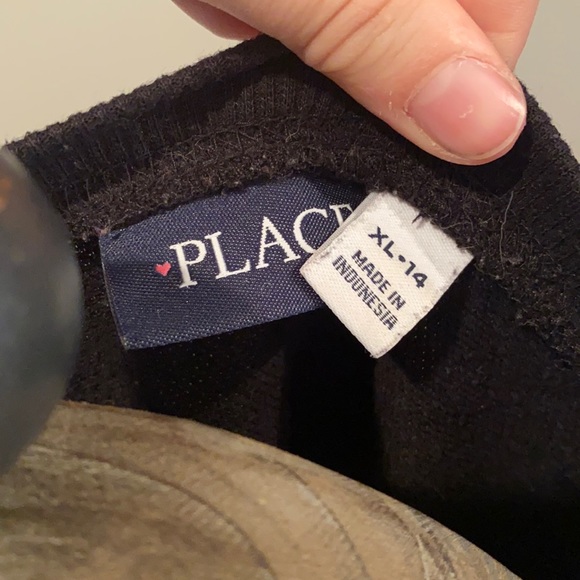 Children’s Place Black Long-sleeve Shirt - Picture 4 of 4
